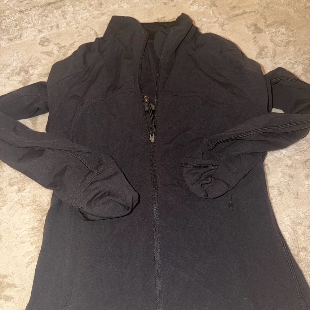 Lululemon black define jacket cropped